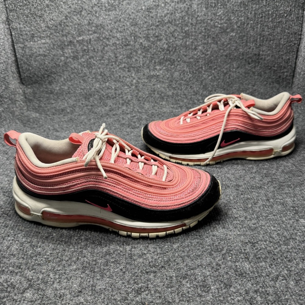 Nike Air Max 97 Mens 8 Pink Black Running Shoes Sneakers DZ5327-600
